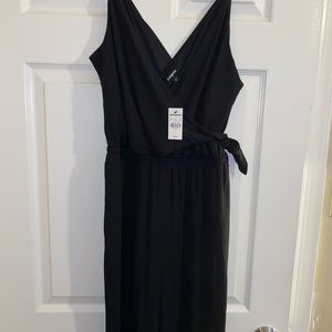 Express spaghetti strapped jumpsuit.